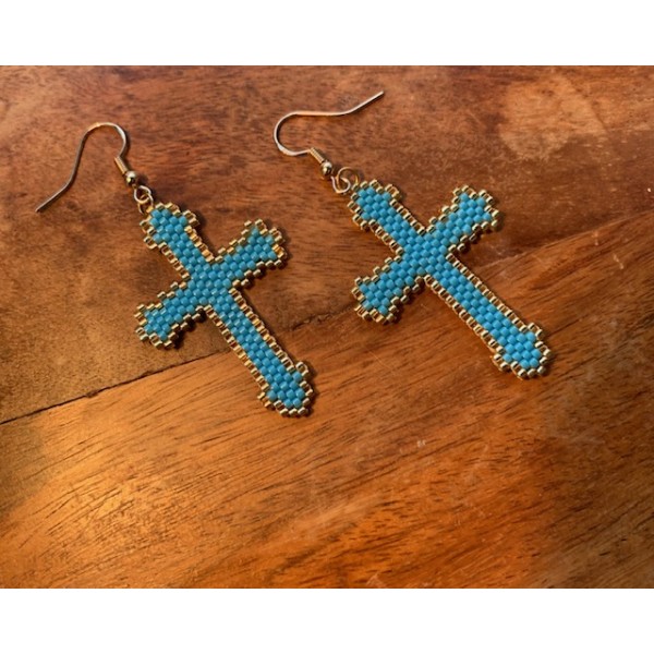 Cross Earring 1