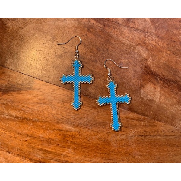 Cross Earring 2