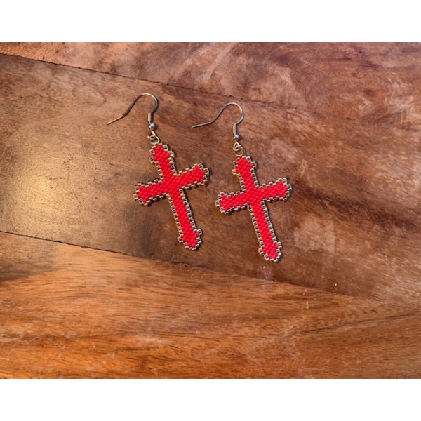 Cross Earring 2