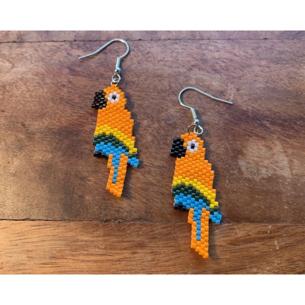 Parrot Earring 1