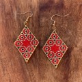 Red-Gold Earring 1