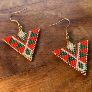 Triangle Hippie Earring