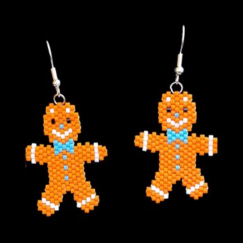 Gingerbreadman Earring