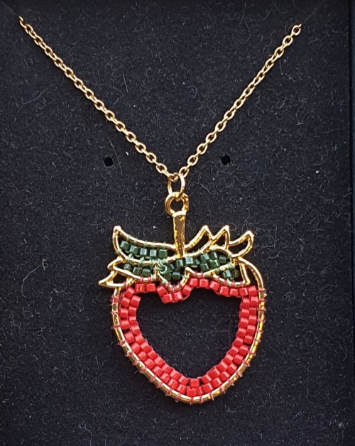 Make beaded bookmarks with Miyuki beads.